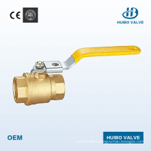 China 1/2′′-2′′inch Iron Handle High Quality Brass Ball Valve